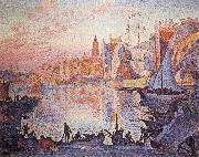Paul Signac The Port of Saint-Tropez Sweden oil painting reproduction